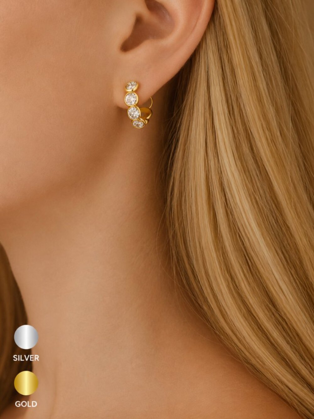 “Lulu” Luxe Gold Hoops